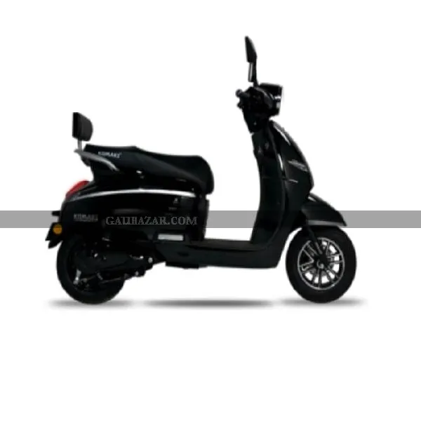 Komaki Flora Electric Scooter jet Black
