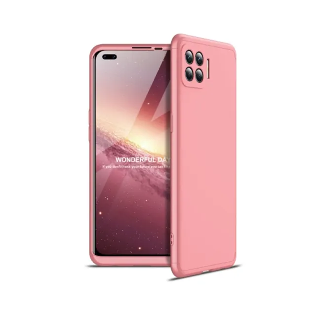 Oppo F17 Original GKK 360Â° Mobile Cover Pink