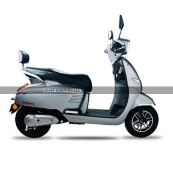 Komaki Flora Electric Scooter steel Grey