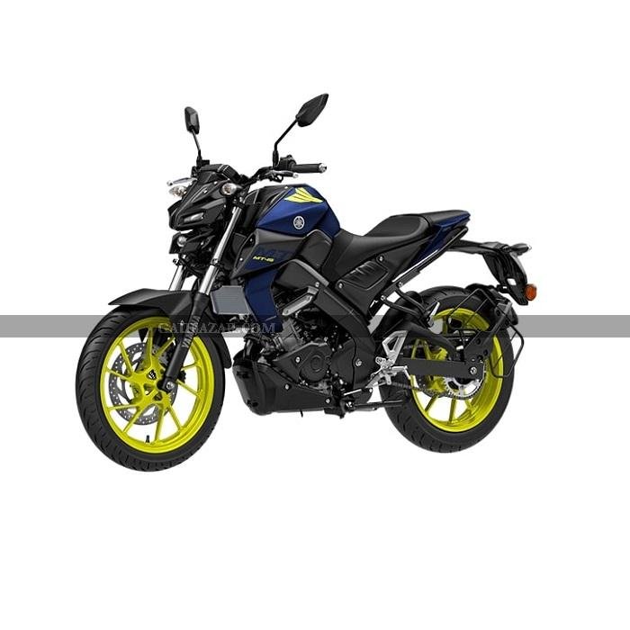 Yamaha MT-15 BS6 Dark Matt Blue Neon Green