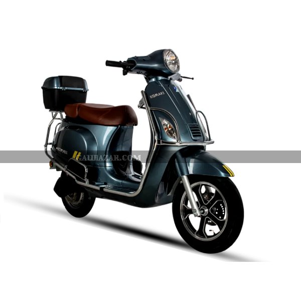 Komaki Venice Electric Scooter Steel Grey
