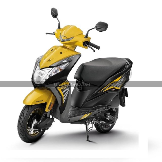 Honda Dio Dazzle Yellow Metallic