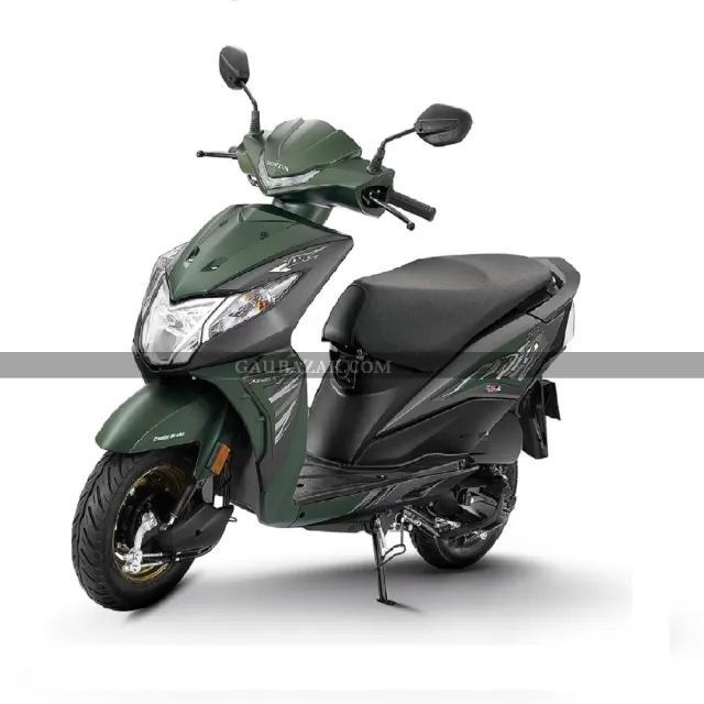 Honda Dio Matte Marshal Green Metallic