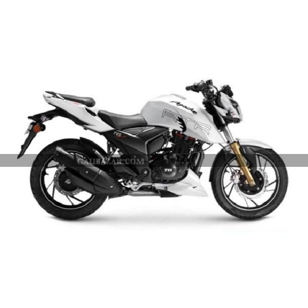 TVS Apache RTR 200 4V RTFI BS6 White