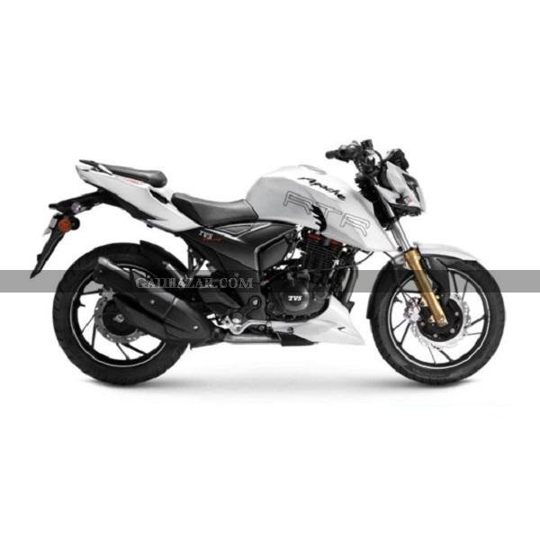 TVS Apache RTR 200 4V RTFI BS6 White