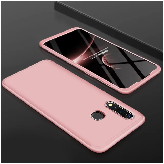 Vivo Y19 Original GKK 360Â° Mobile Cover Pink