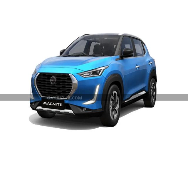 Nissan Magnite Vivid Blue & Onyx Black