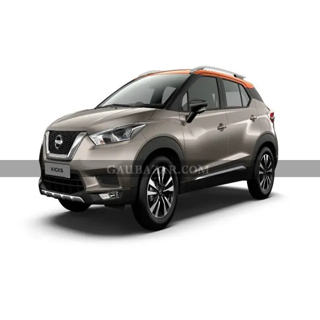 Nissan Kicks Bronze Grey With Amber Orange