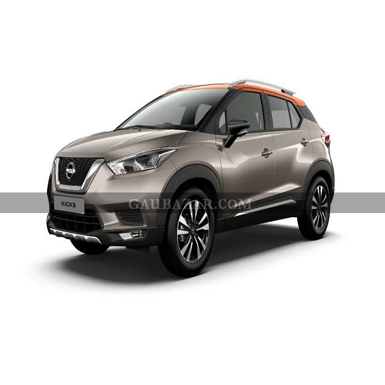 Nissan Kicks Bronze Grey With Amber Orange
