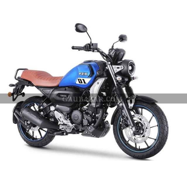 Yamaha FZ-X BS6 Blue